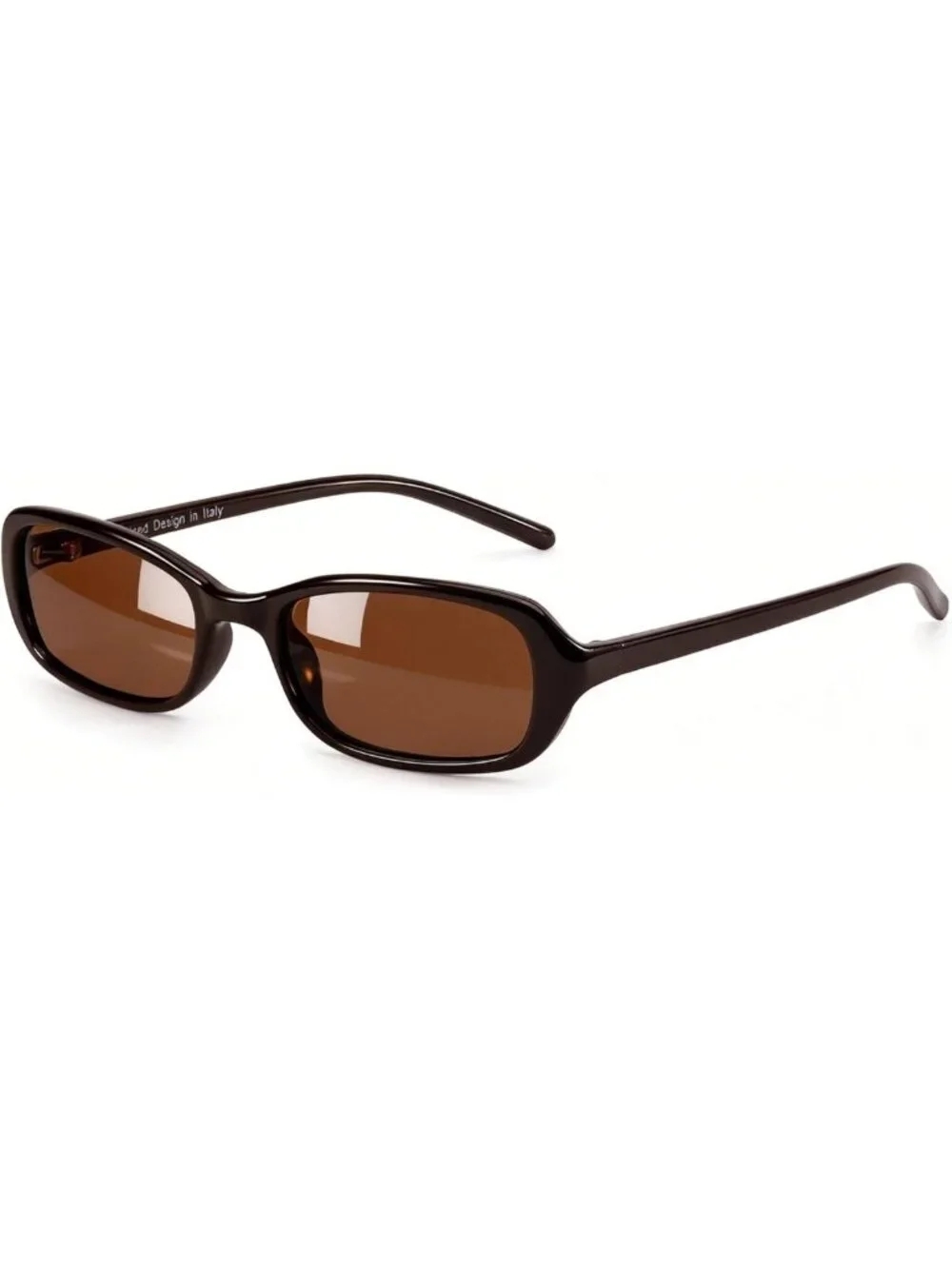 Chic Polarized Retro Oval Sunglasses for Women - 90s Vintage Slim Y2K Style